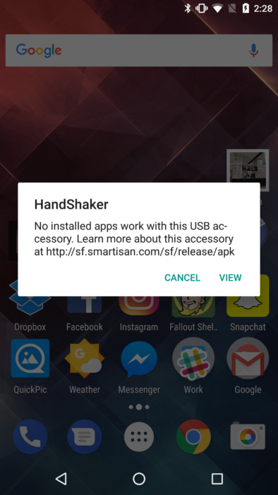 handshaker app